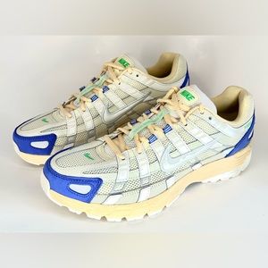 Nike P-6000 Athletic Department Coconut Milk Blue Men's Shoes size 10 FJ5443-113